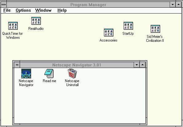 Windows 3.1 screen shot